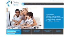 Desktop Screenshot of dialup-internet.com